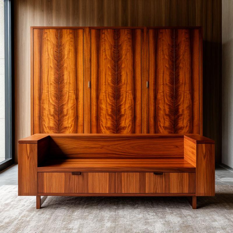 Особенности мебели из шпона