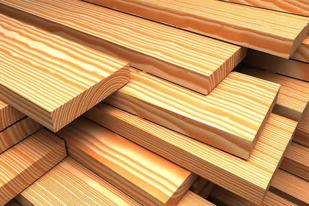 Обрезная доска естественной влажности из дуба