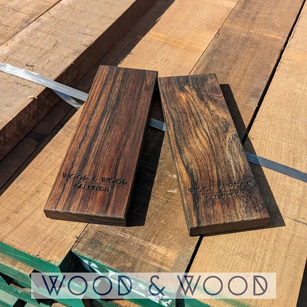 Пиломатериалы из овенгкола (пиленая сухая доска, овангкол, амазаку, шедуа)