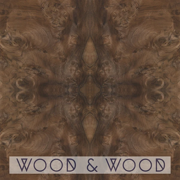 Шпон корня Ореха американского